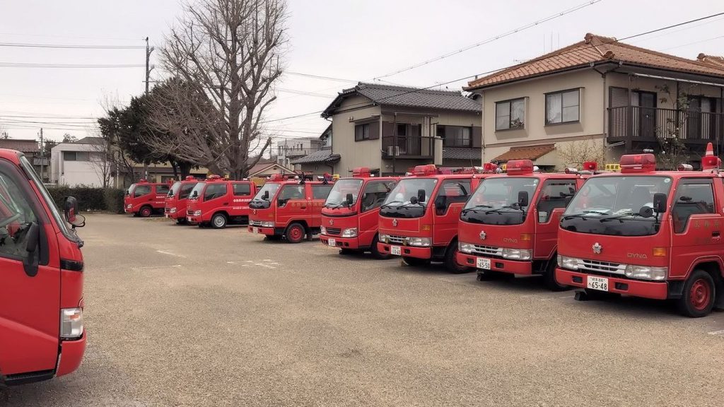 消防出初式消防車1